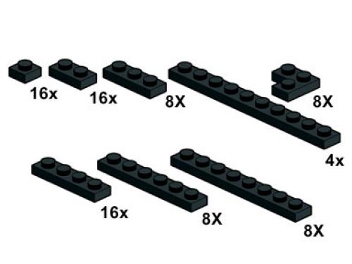 Black Plates 1 x n