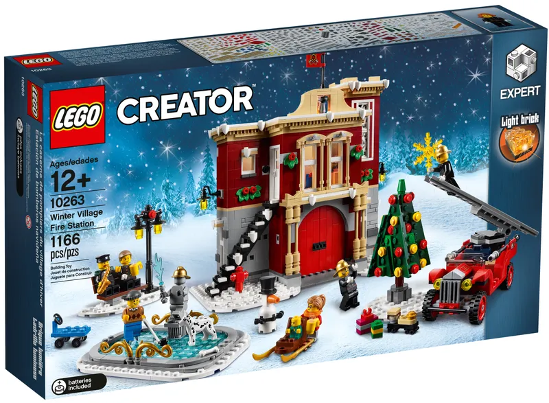 Winter Village Fire Station