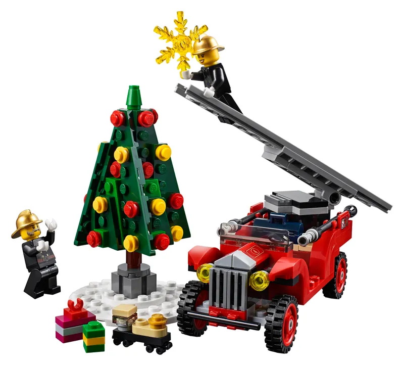 Winter Village Fire Station