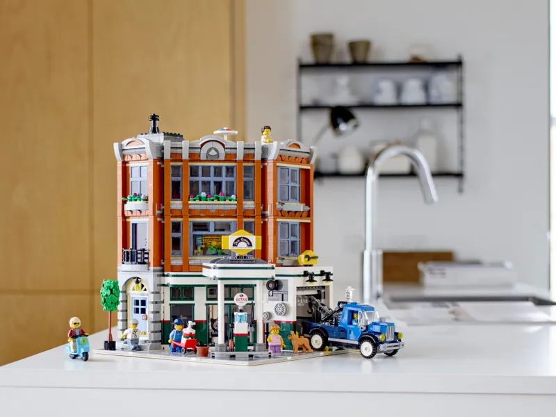 Corner Garage