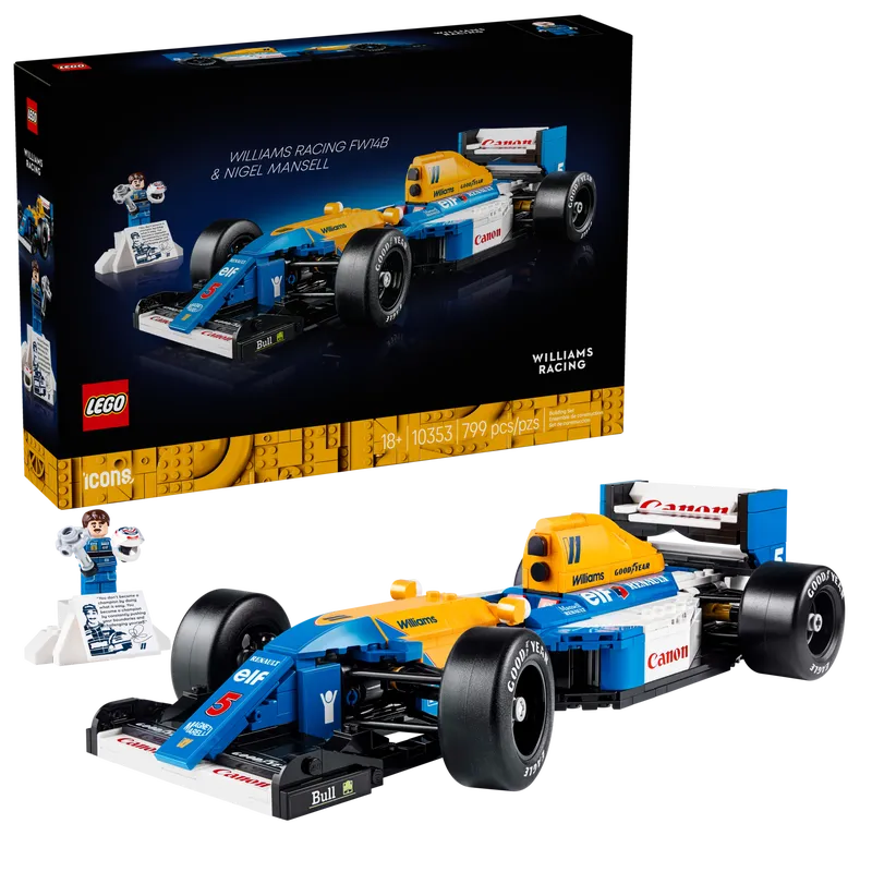 Williams Racing FW14B &amp; Nigel Mansell