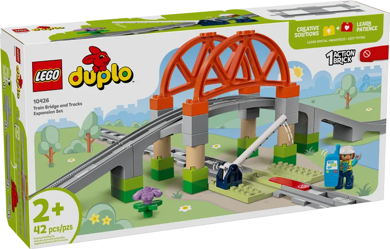 Train Bridge and Tracks Expansion Set