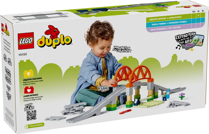 Train Bridge and Tracks Expansion Set