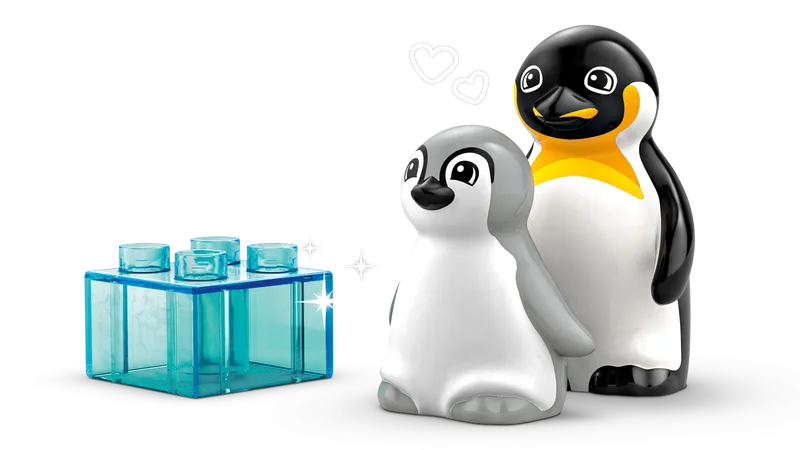Wild Animal Families: Penguins &amp; Lions