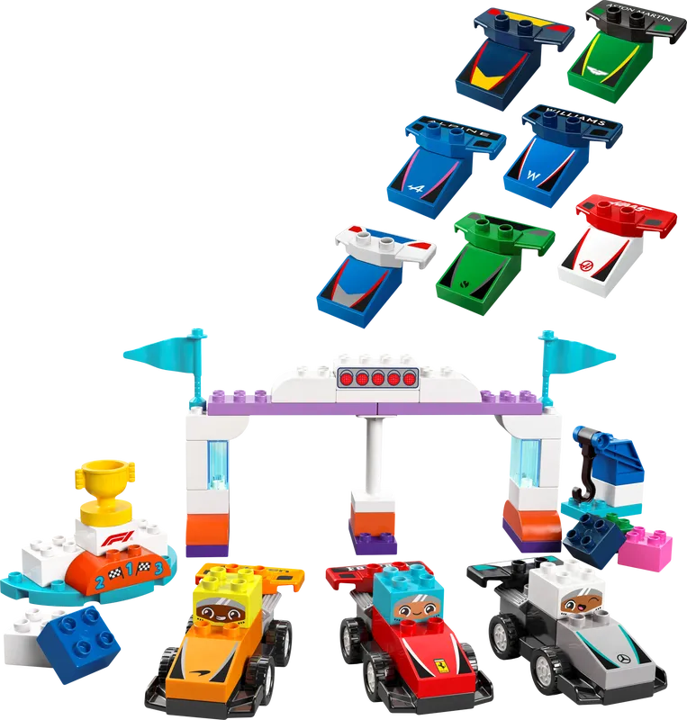 F1 Team Race Cars &amp; Drivers