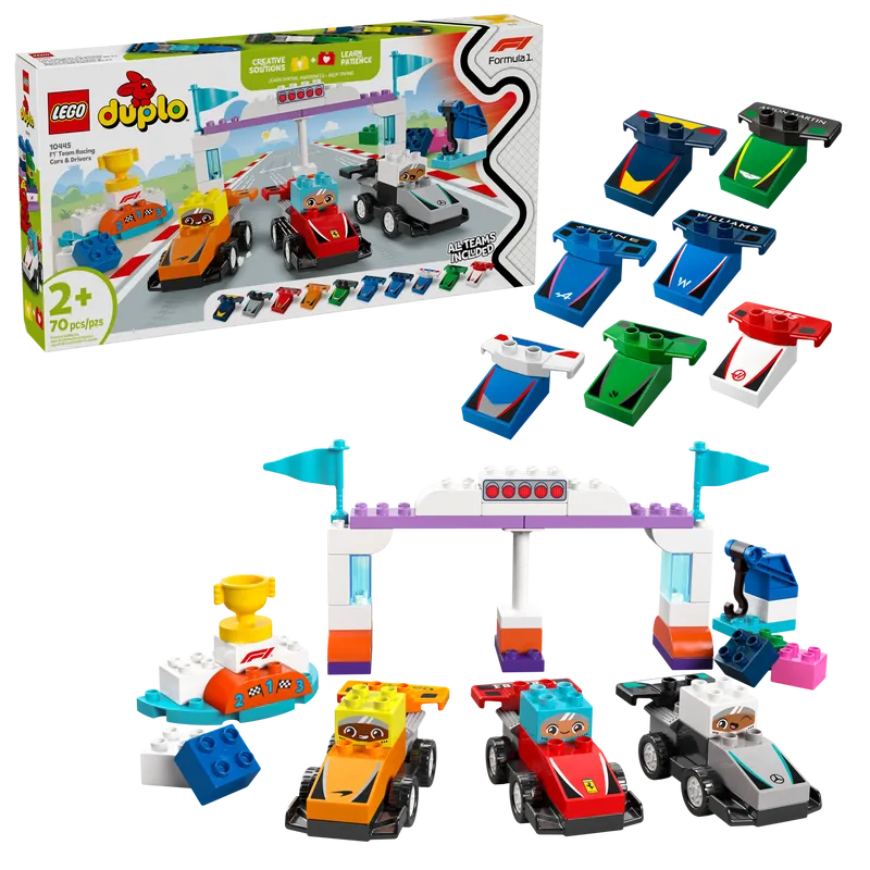 F1 Team Race Cars &amp; Drivers