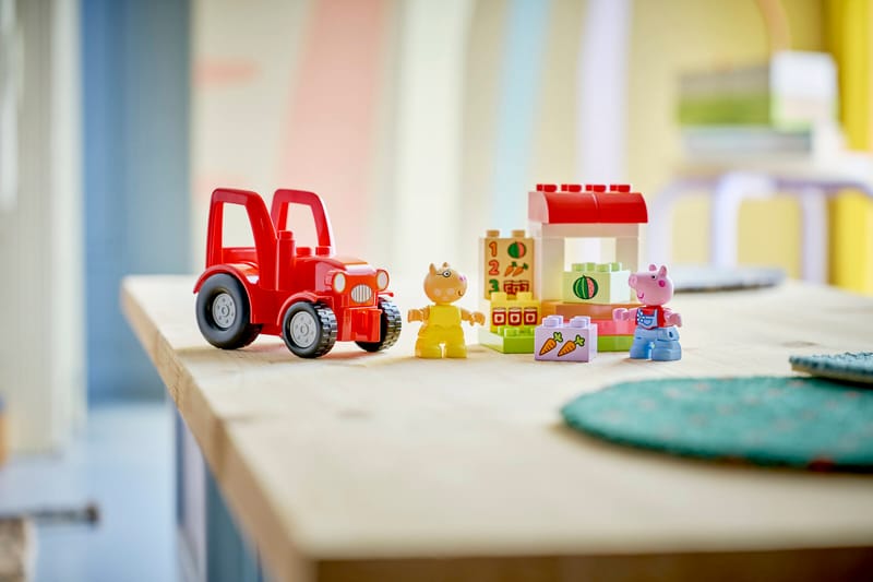 Tractor and Market