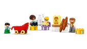 3 in 1 Modern Family House with Figures