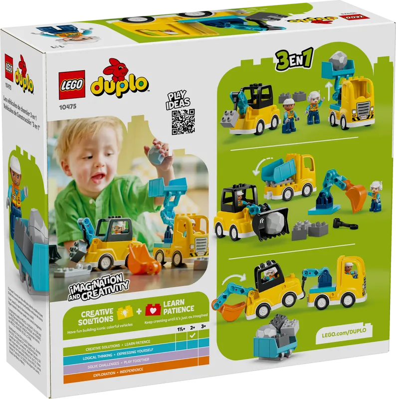 3 in 1 Construction Vehicles