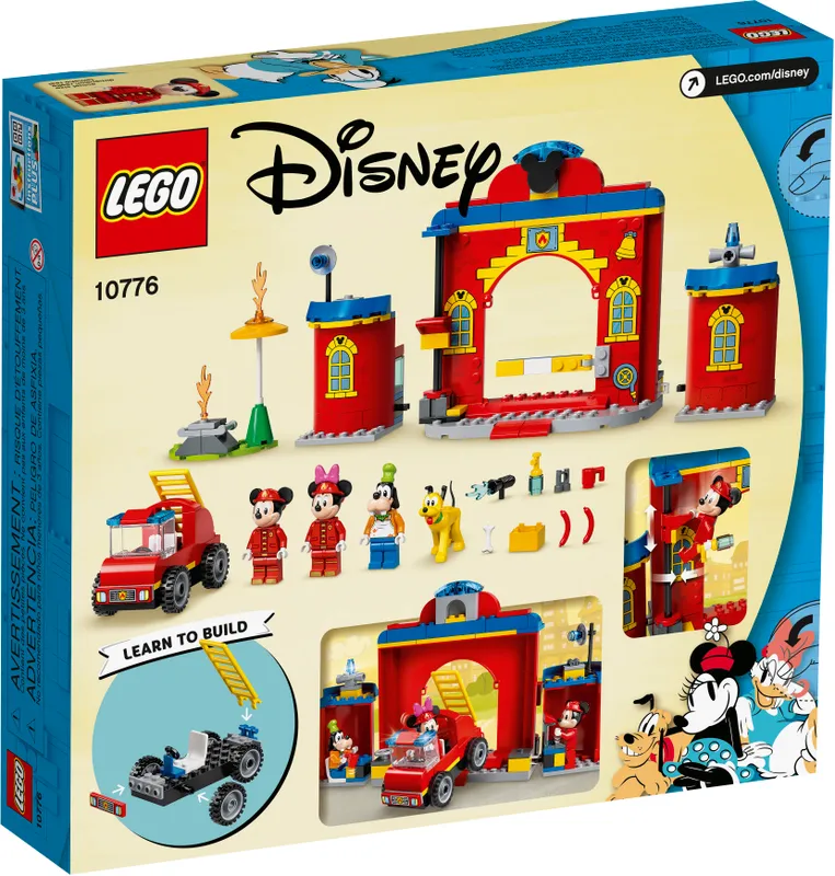 Mickey &amp; Friends Fire Truck &amp; Station