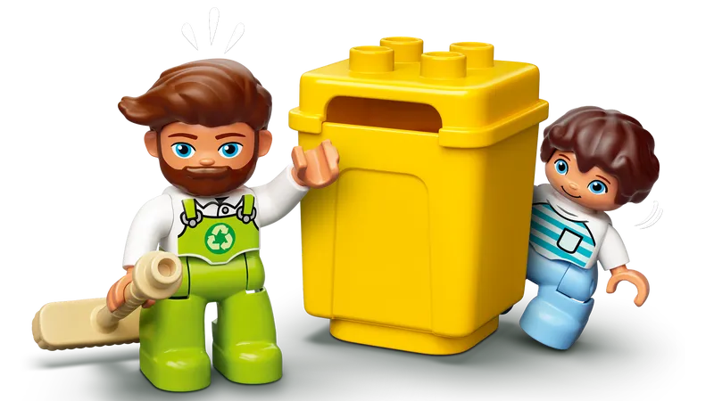Garbage Truck and Recycling