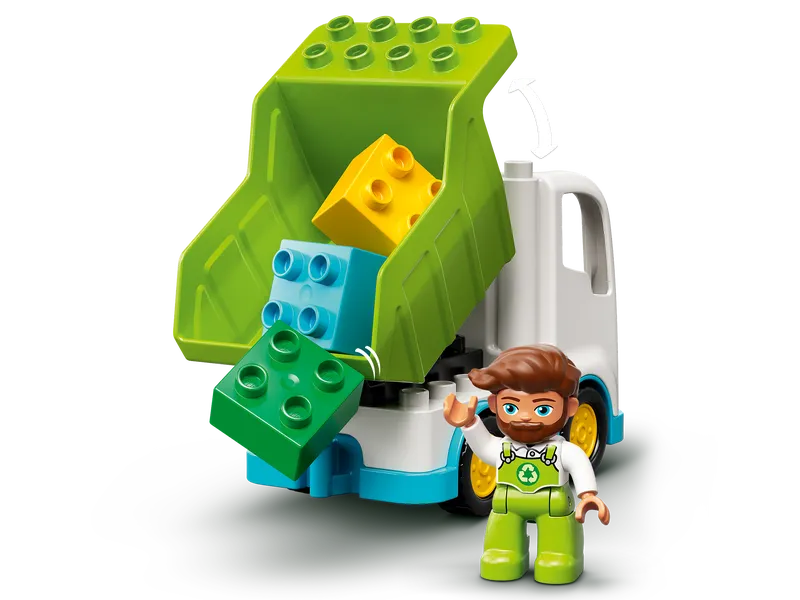 Garbage Truck and Recycling