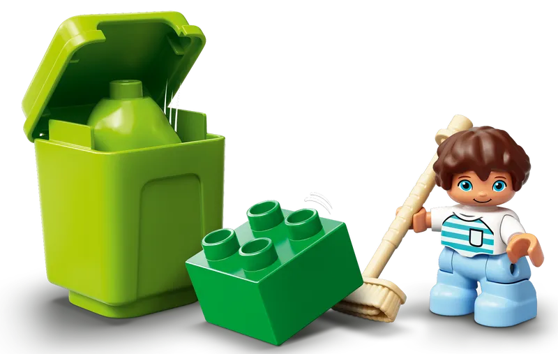 Garbage Truck and Recycling