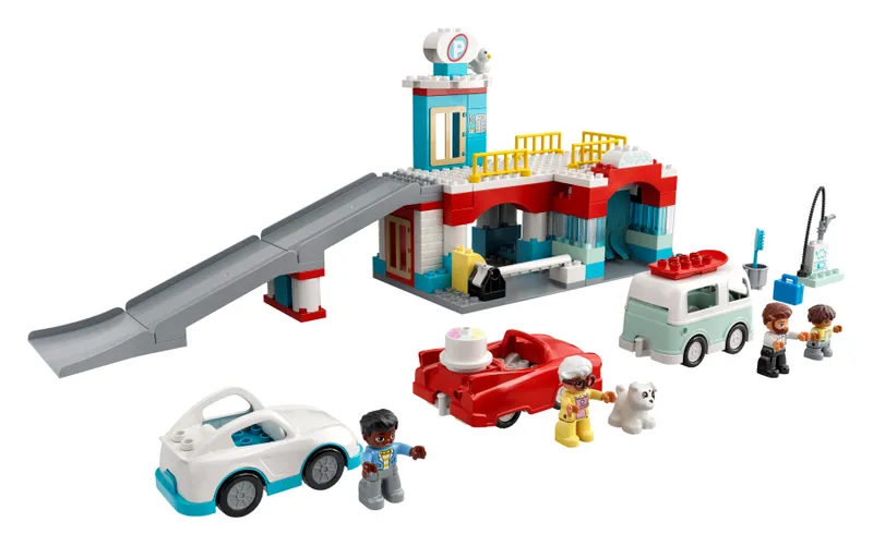Parking Garage and Car Wash