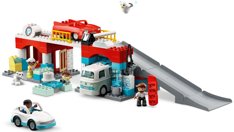 Parking Garage and Car Wash
