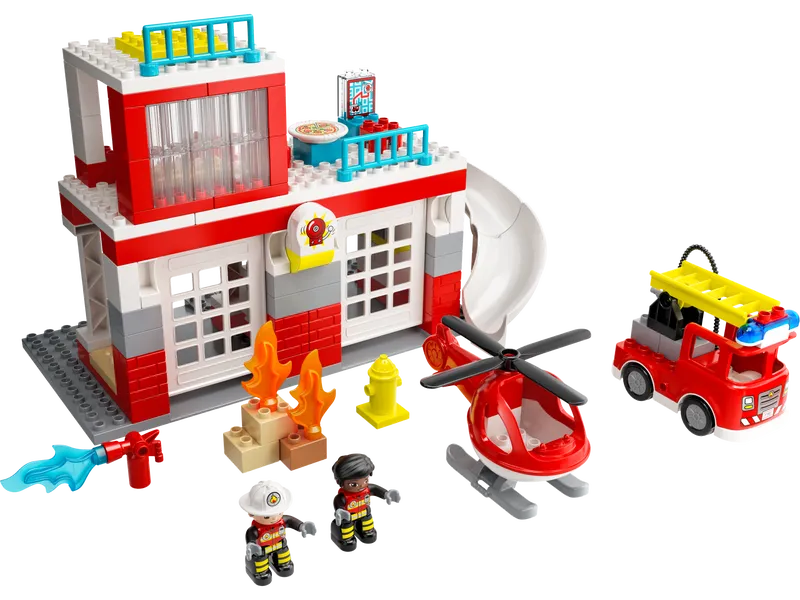 Fire Station &amp; Helicopter