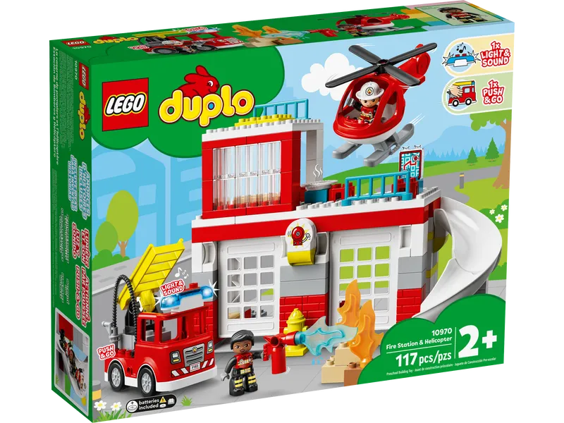 Fire Station &amp; Helicopter