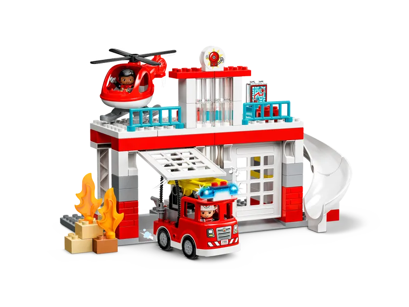 Fire Station &amp; Helicopter