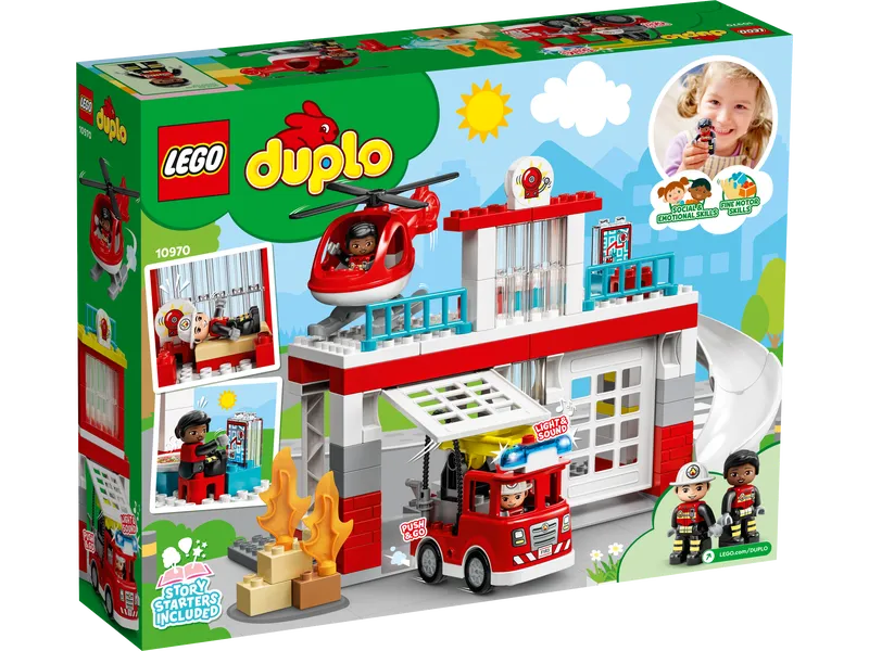 Fire Station &amp; Helicopter