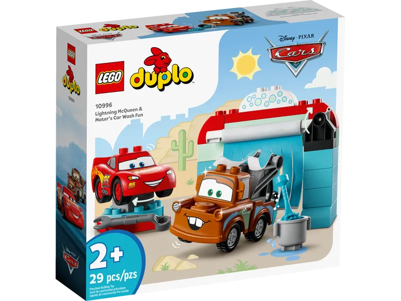 Lightning McQueen &amp; Mater's Car Wash Fun