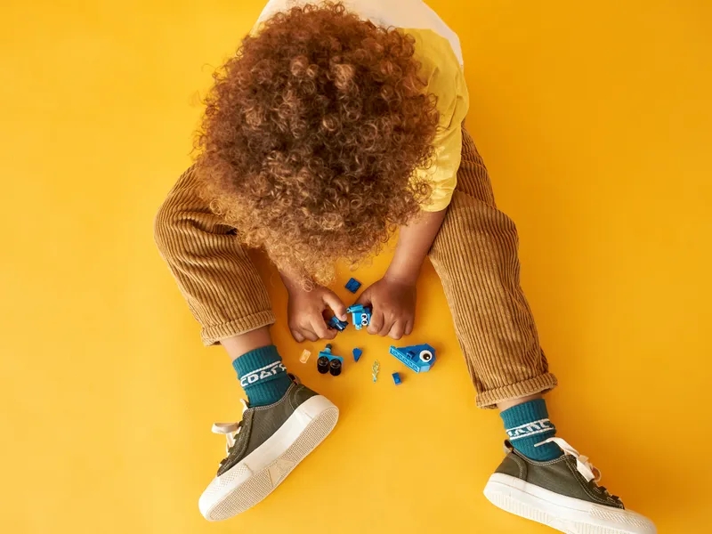 Creative Blue Bricks