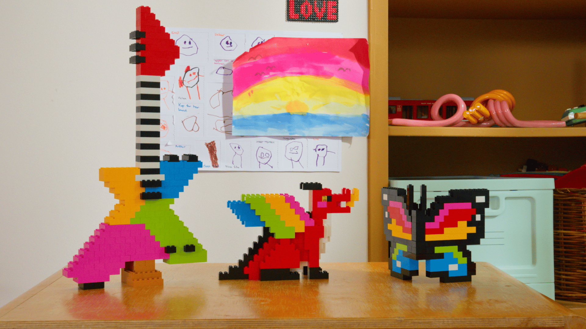 Creative Colorful Bricks