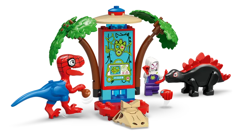 Spidey and Gobby's Raptor Battle at Tree House HQ
