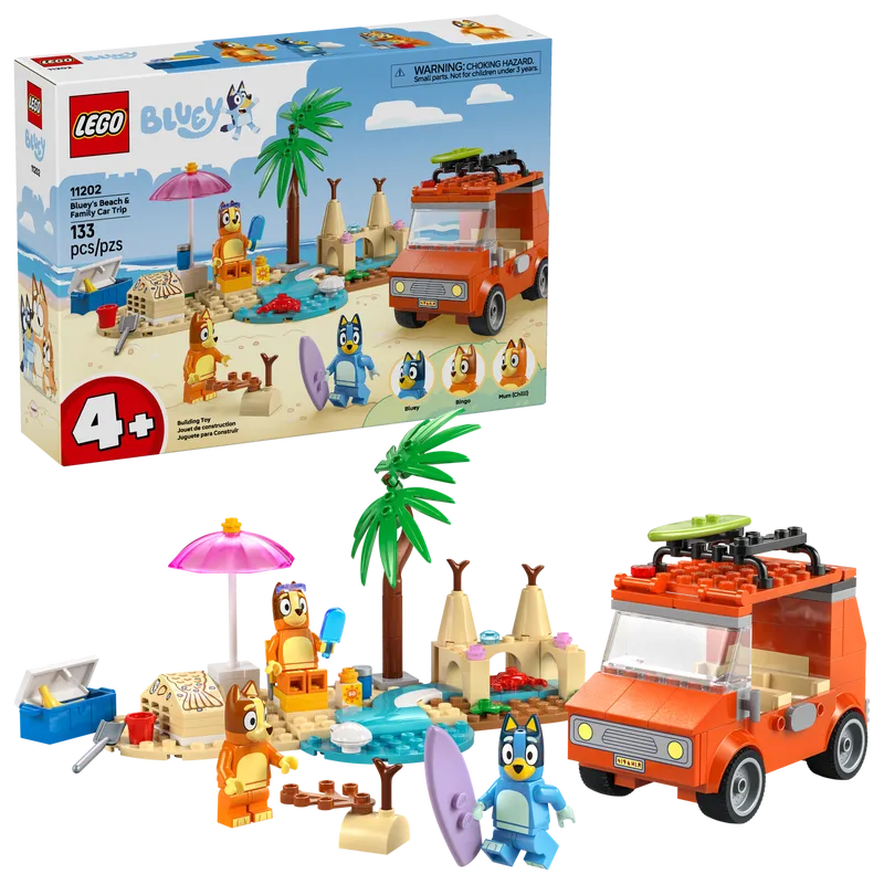 Bluey’s Beach &amp; Family Car Trip