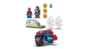 Spidey on his Motorcycle vs. Rhino
