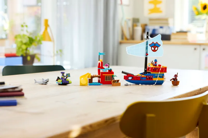Team Spidey Pirate Ship