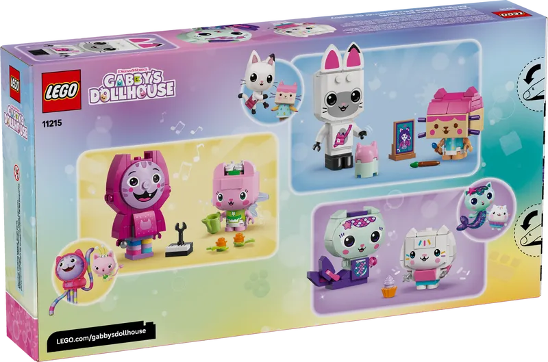 Gabby's Brick-Built Cat Friends