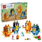 Brick-Built Bluey Family