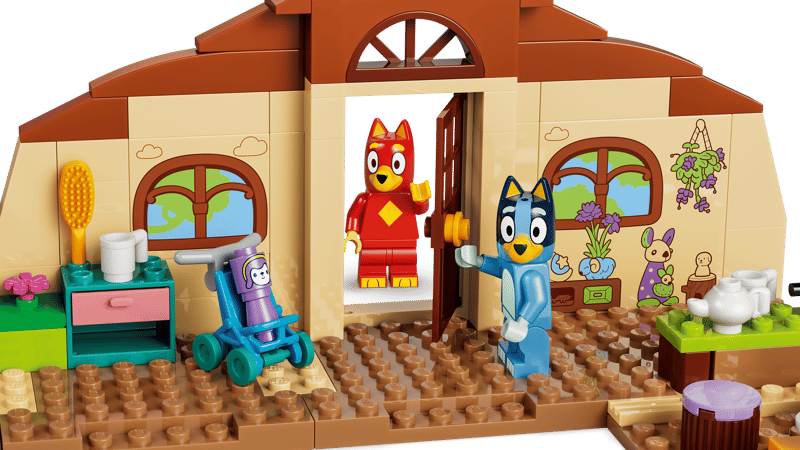 School with Rusty and Bluey
