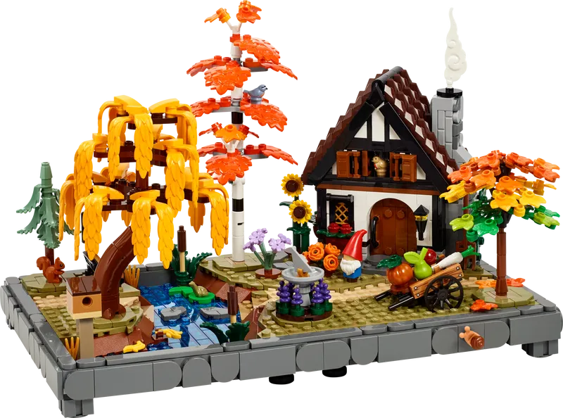 Autumn Cottage Garden