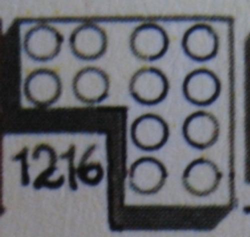 4 x 4 Corner Bricks