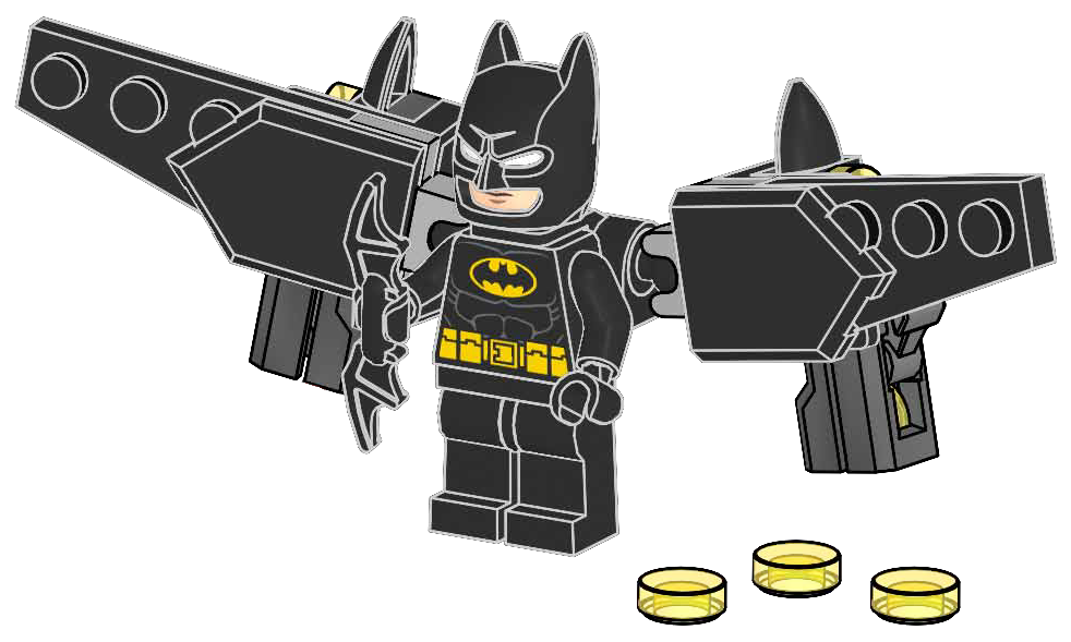 Batman with Wings