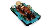 Floating Sea Otters