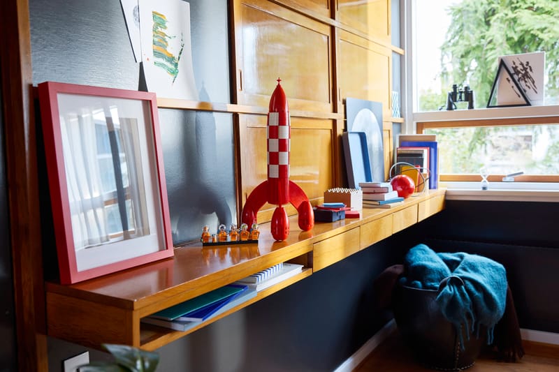 Tintin Moon Rocket