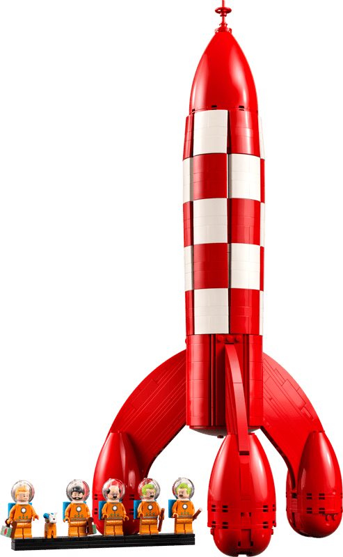 Tintin Moon Rocket