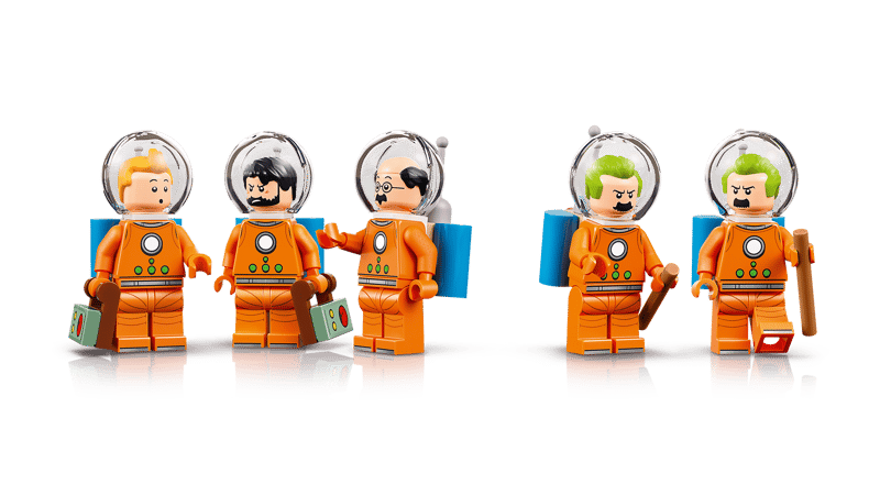 Tintin Moon Rocket