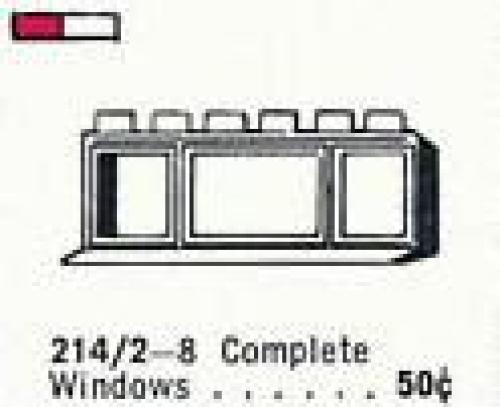 1 x 6 x 2 Triple-Pane Window in Frame