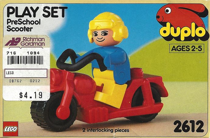 Motorbike &amp; Rider (PreSchool Scooter)