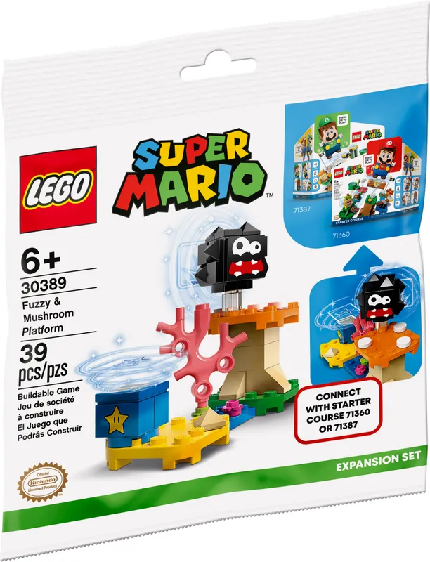 Fuzzy &amp; Mushroom Platform Expansion Set