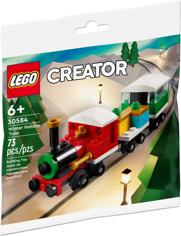 Winter Christmas Train