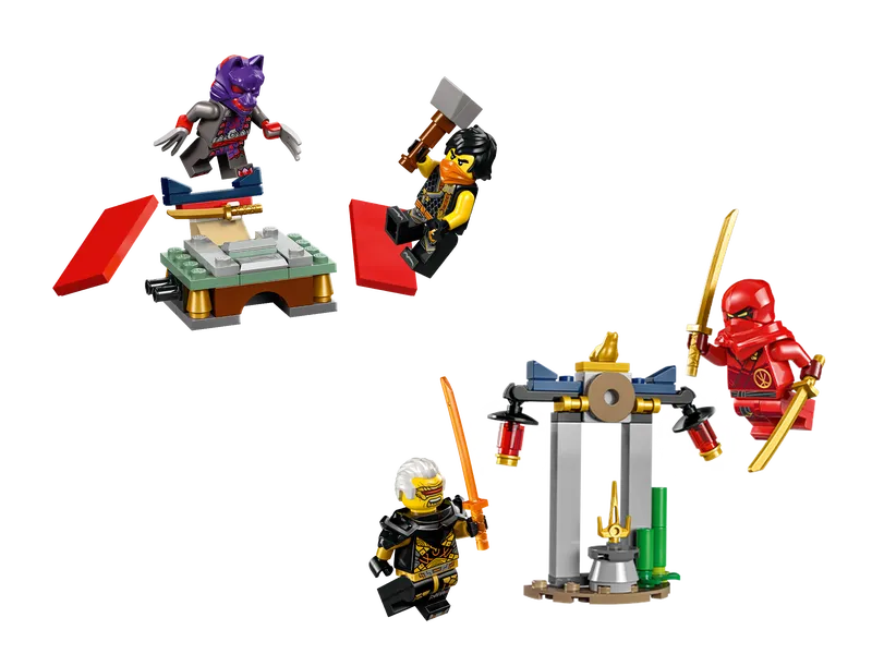 Kai and Rapton's Temple Battle