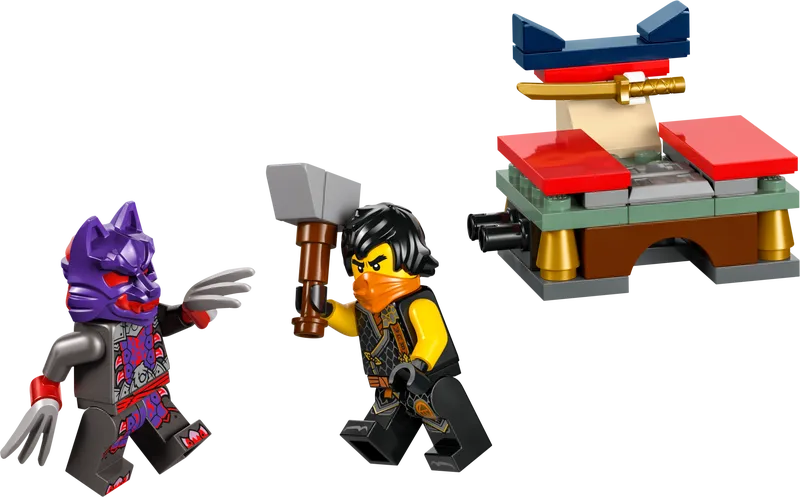 Kai and Rapton's Temple Battle