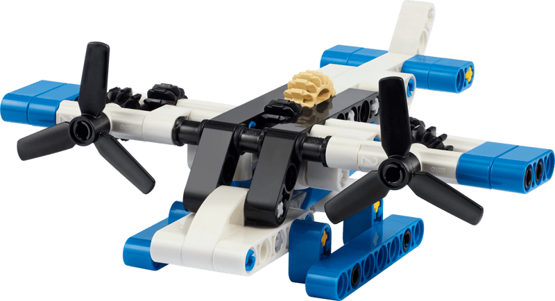 White Seaplane