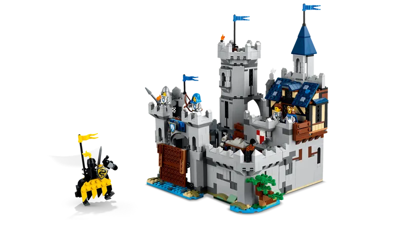 Medieval Horse Knight Castle