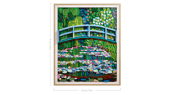 Claude Monet – Bridge over a Pond of Water Lilies
