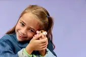 Cute Hamster with a Flower